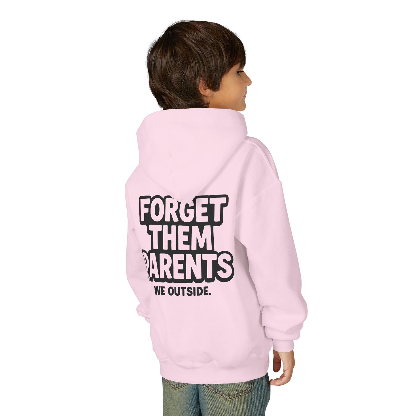Youth Hoodie - Forget Them Parents | Trendy Sweatshirt for Teens | Perfect for Outdoor Fun, Gift for Birthday, Back to School, [...]
