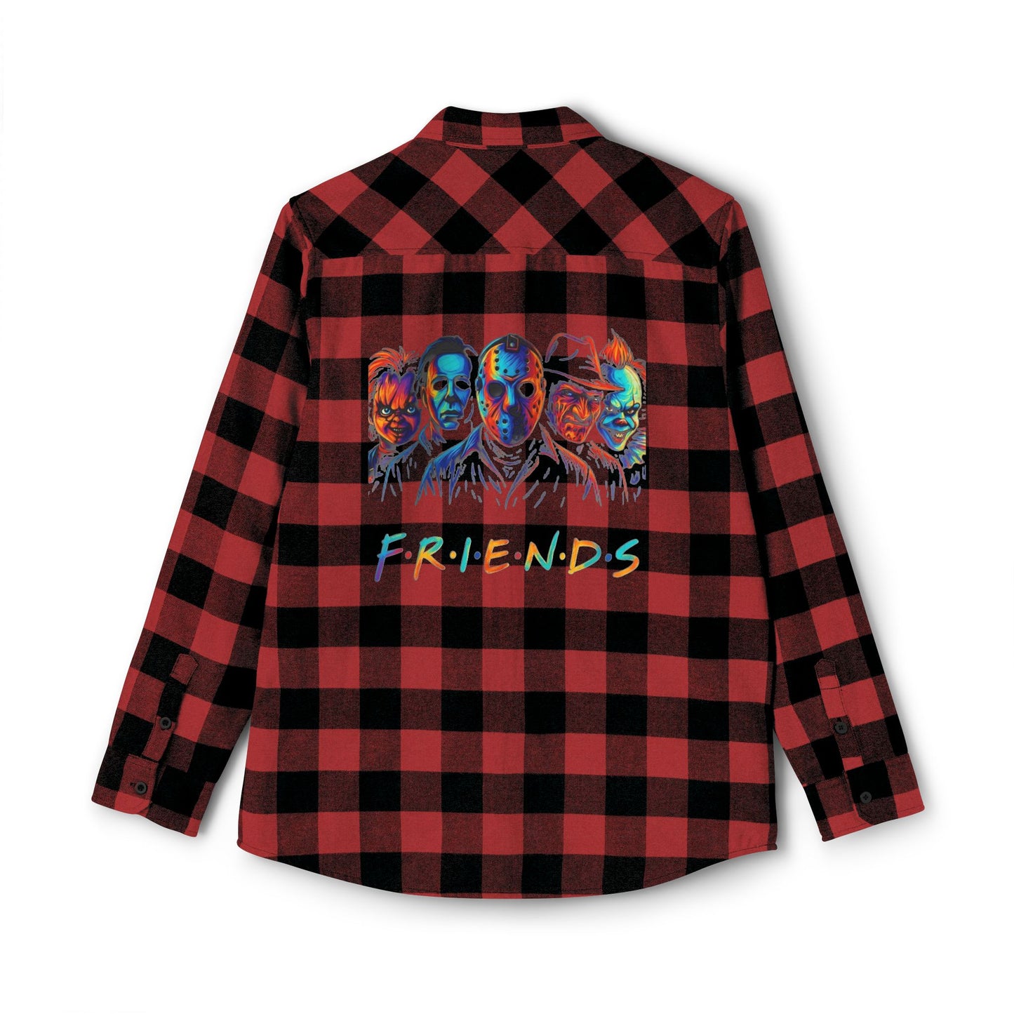 Unisex Flannel Shirt with Friends Design - Cozy Casual Wear for All Occasions, Perfect Gift for Friends, Outdoor Adventures, Fall [...]