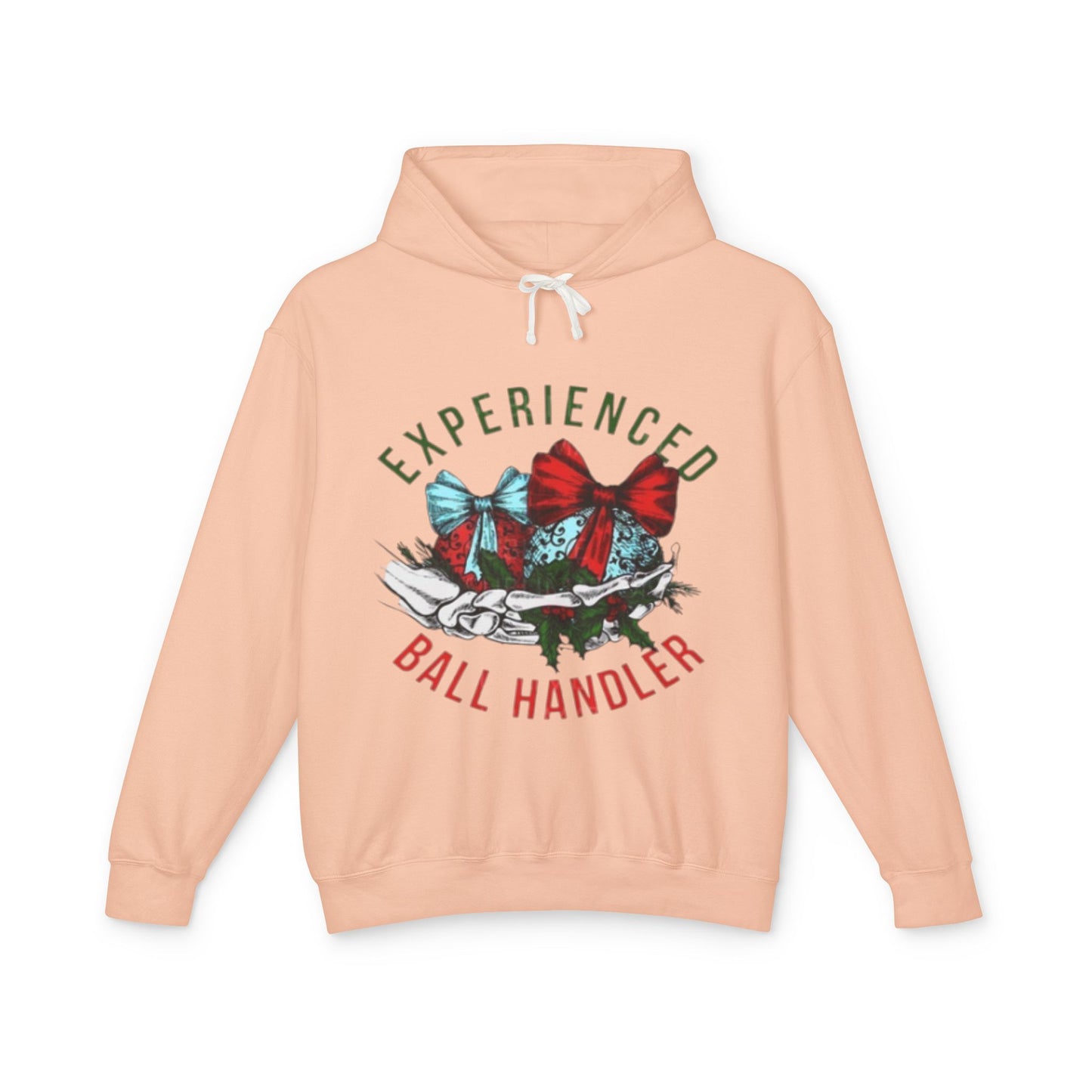 Unisex Lightweight Hooded Sweatshirt with Bow Design - Perfect for Basketball Lovers, Gift for Coaches, Holiday Apparel, Comfortable [...]