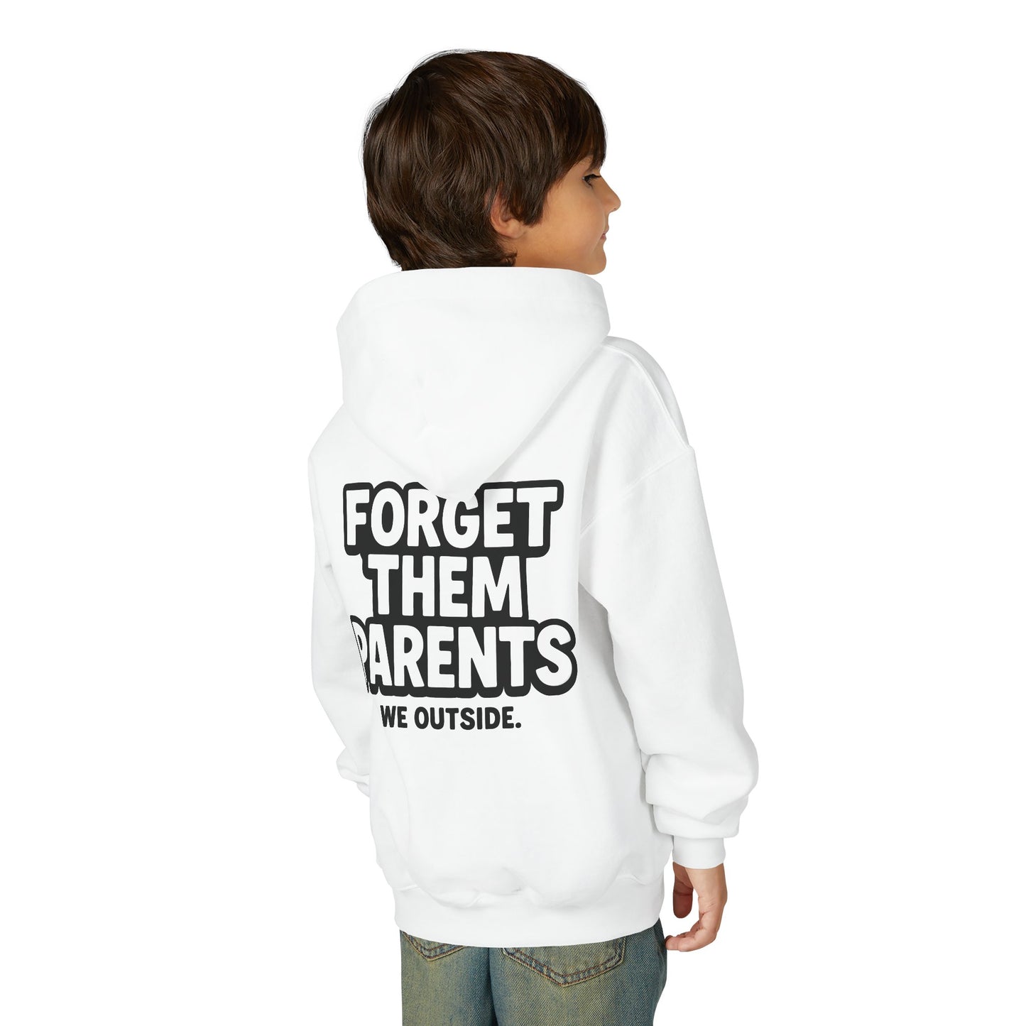 Youth Hoodie - Forget Them Parents | Trendy Sweatshirt for Teens | Perfect for Outdoor Fun, Gift for Birthday, Back to School, [...]