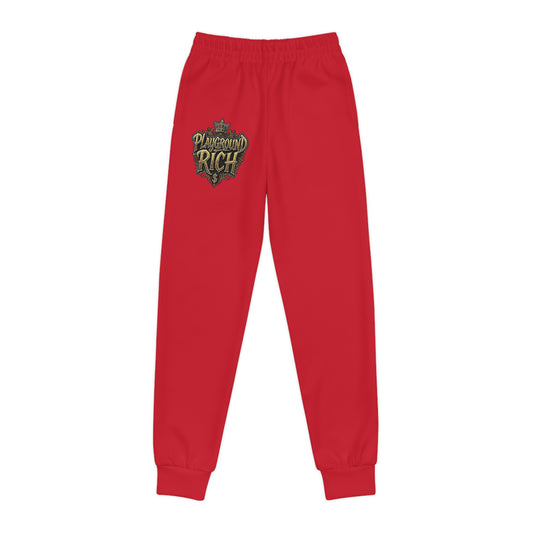 Youth Joggers with Playground Rich Design | Comfy Athletic Pants for Kids, Perfect for Sports, Playtime, Gifts