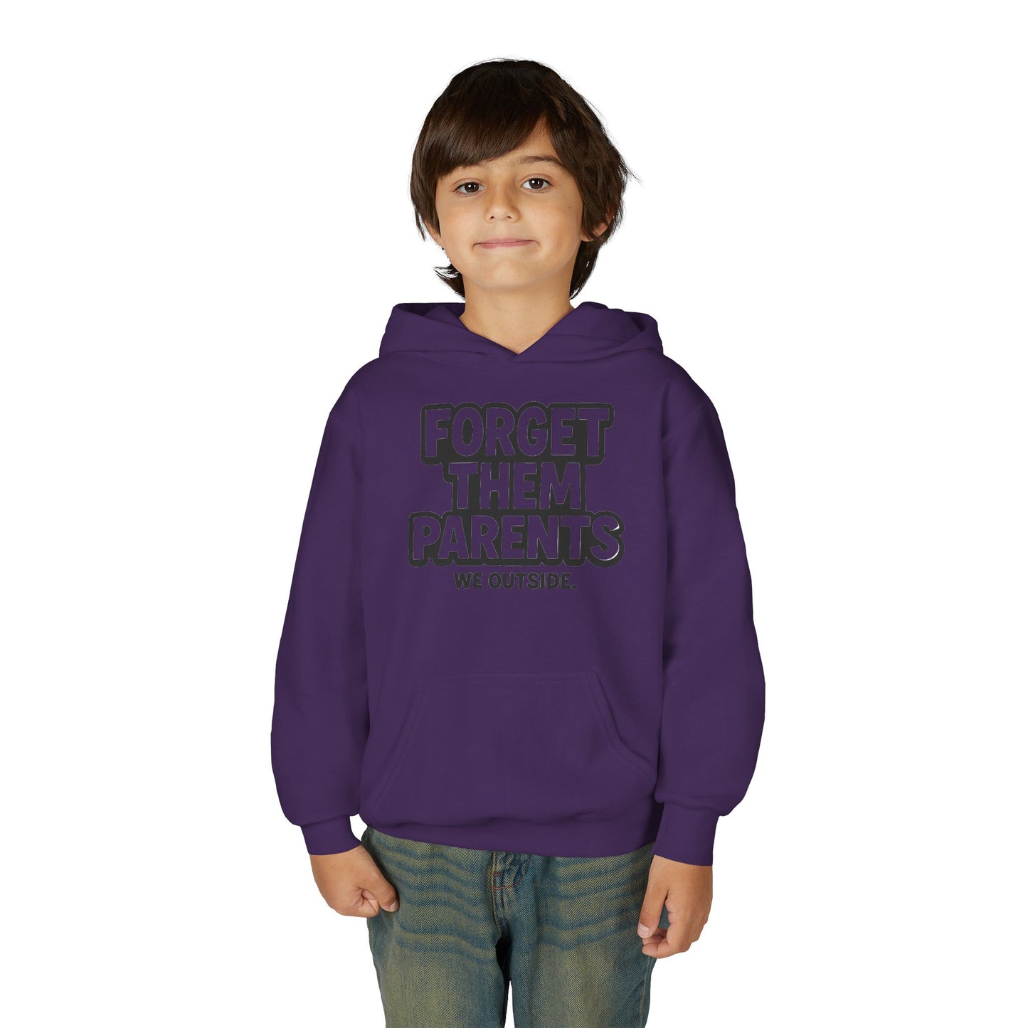 Youth Hoodie - Forget Them Parents | Trendy Sweatshirt for Teens | Perfect for Outdoor Fun, Gift for Birthday, Back to School, [...]
