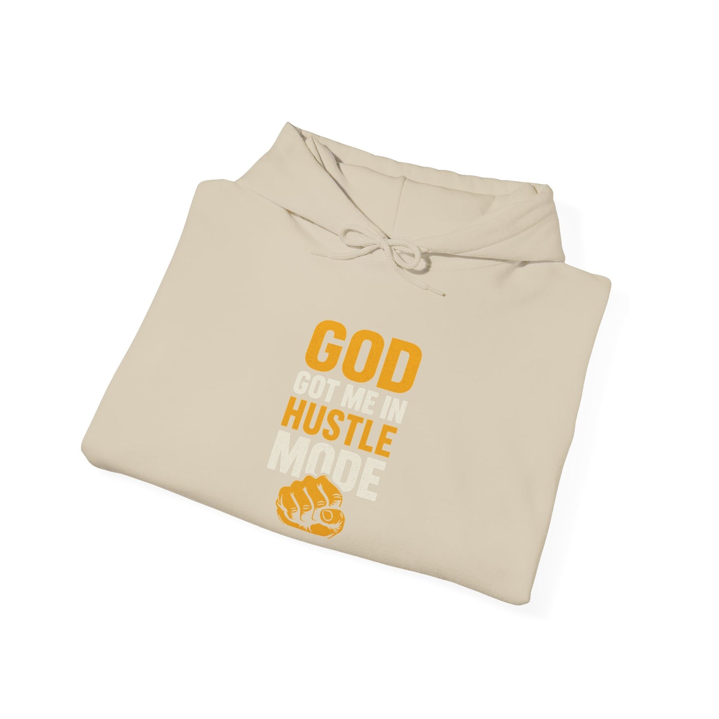 God Hustle Mode Hoodie - Unisex Heavy Blend Sweatshirt for Motivation, Inspirational Gift, Fitness Enthusiast, Daily Wear, Faith-Based [...]